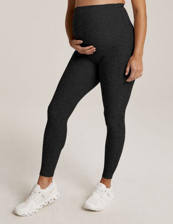 Maternity Pocket Midi Legging - Image 2