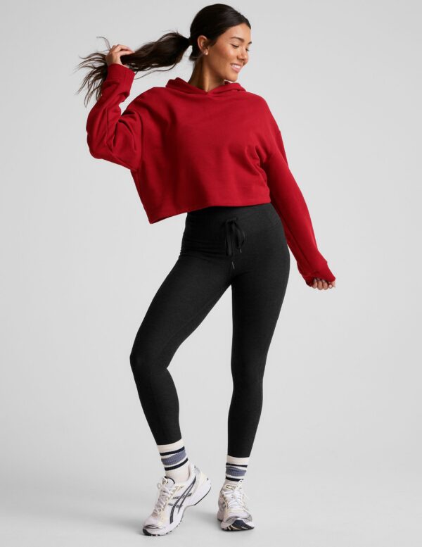 LuxeFleece Cropped Hoodie - Image 11