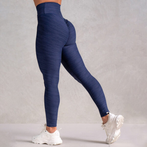 High Elastic Icon Cross Over Scrunch Leggings - Image 11