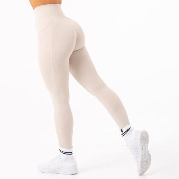 High Waist 4 Way Stretch Seamless Pocket Leggings - Image 12