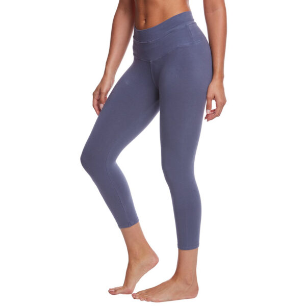 OEM High Rise Cotton Yoga Capris - Image 15