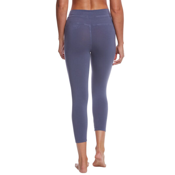 OEM High Rise Cotton Yoga Capris - Image 16