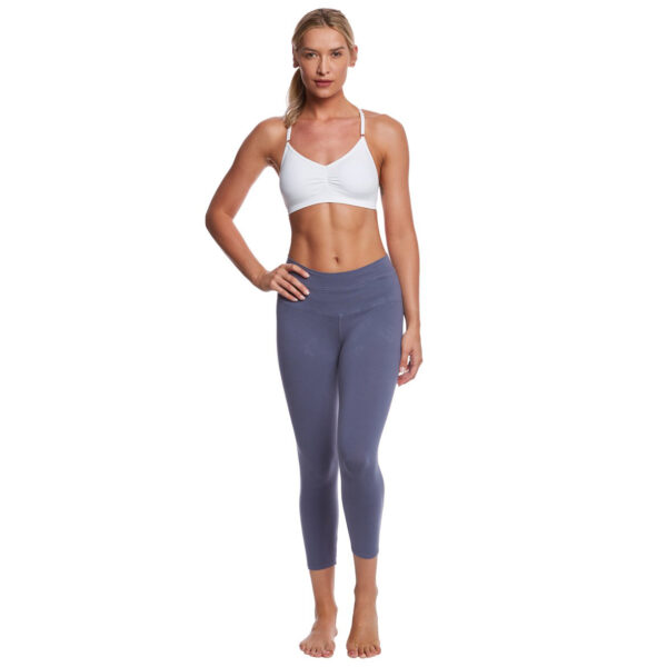 OEM High Rise Cotton Yoga Capris - Image 17