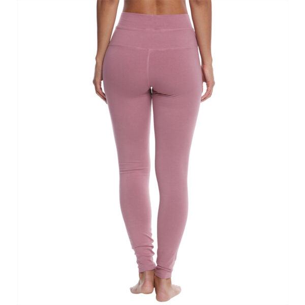 High Waisted Cotton Ankle Yoga Leggings for Women - Image 15