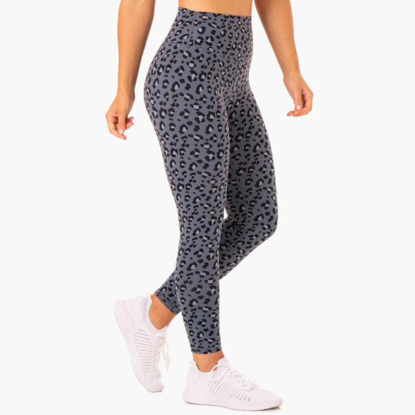 Leopard Print Hybrid Full Length Leggings - Image 14