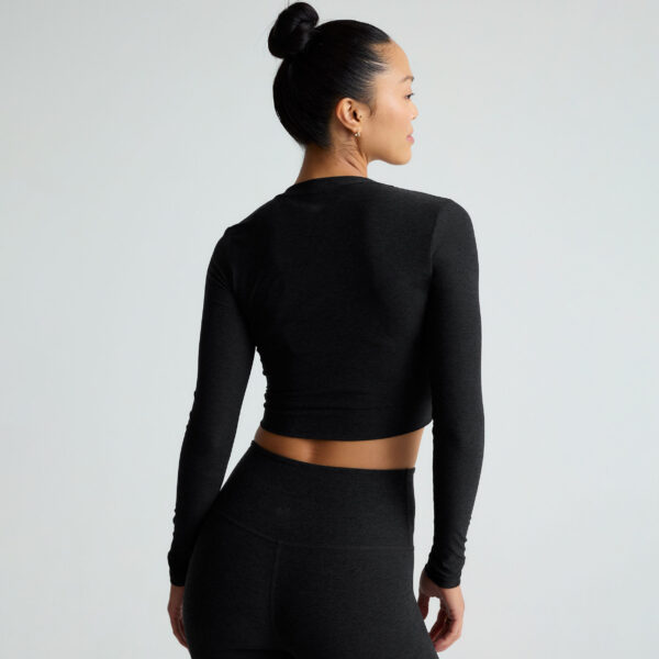 Featherweight Center Stage Cropped Long Sleeve Pullover - Image 16