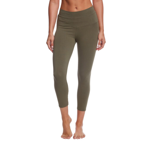 OEM High Rise Cotton Yoga Capris - Image 18