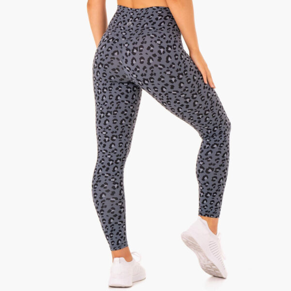 Leopard Print Hybrid Full Length Leggings - Image 15