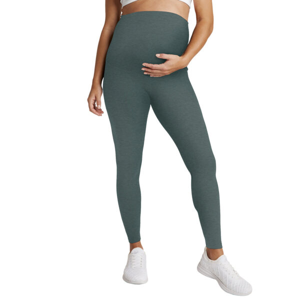 Midi Maternity Leggings Yoga Tights Pants - Image 17