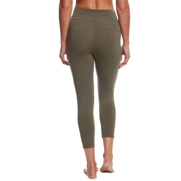 OEM High Rise Cotton Yoga Capris - Image 19