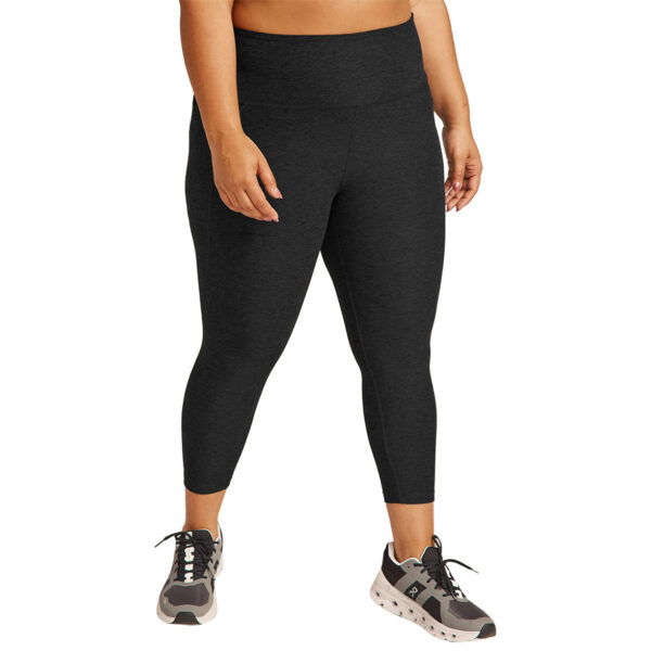 High Waisted Plus Spacedye Out of Pocket Midi Legging - Image 19