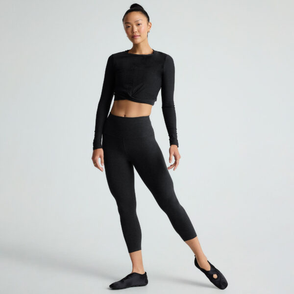 Featherweight Center Stage Cropped Long Sleeve Pullover - Image 18