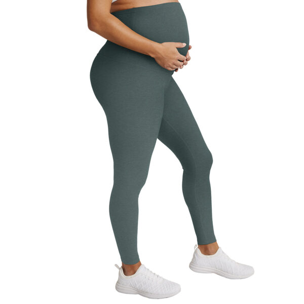 Midi Maternity Leggings Yoga Tights Pants - Image 18