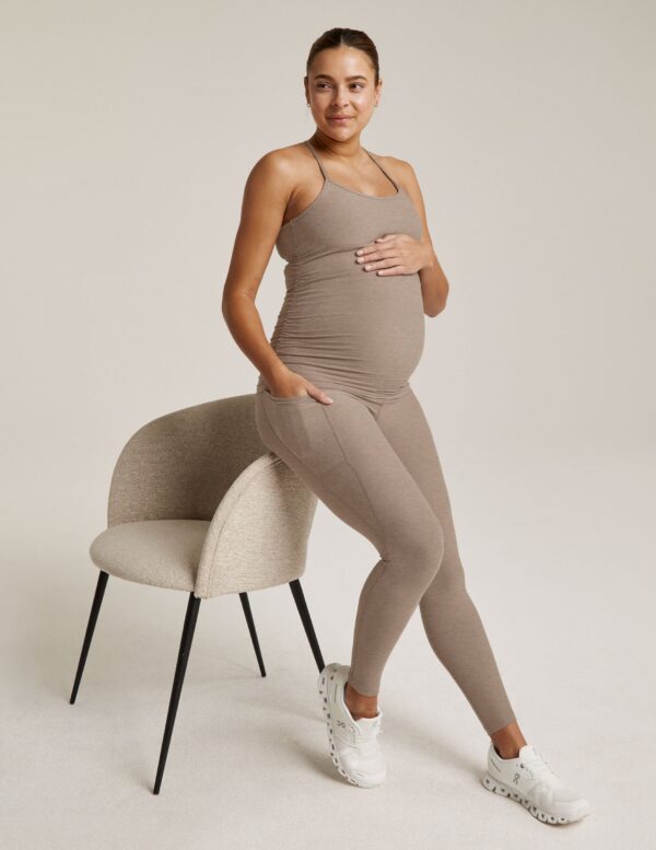 Maternity Pocket Midi Legging - Image 18