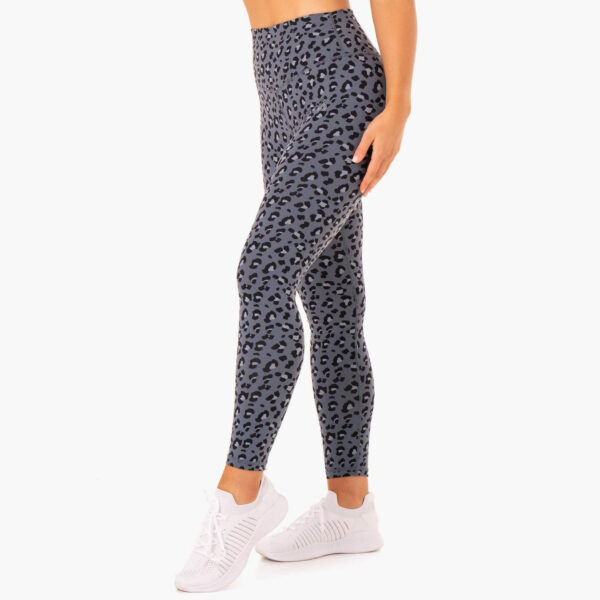 Leopard Print Hybrid Full Length Leggings - Image 17