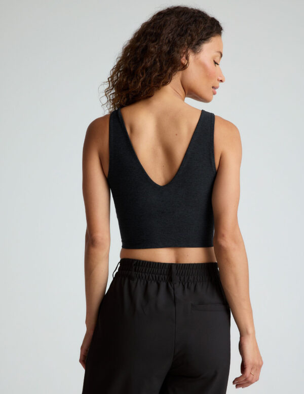 V Neckline Cropped Tank - Image 19