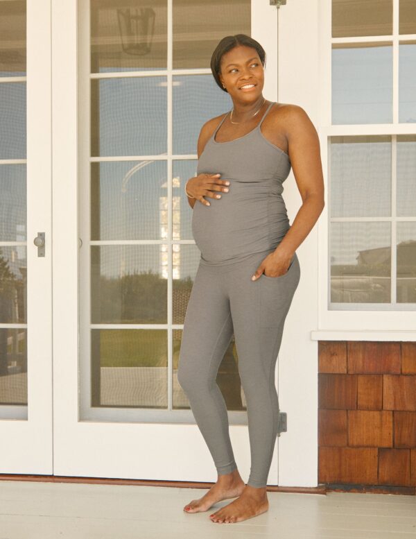 Maternity Pocket Midi Legging - Image 19