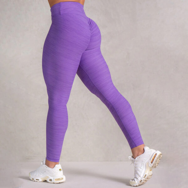 High Elastic Icon Cross Over Scrunch Leggings