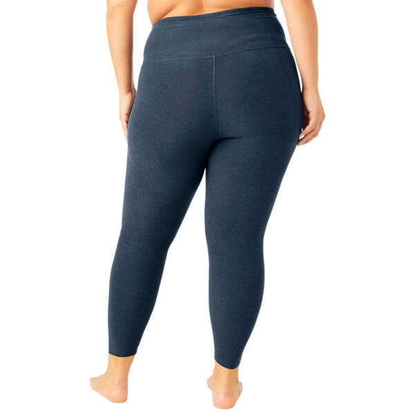 High Waisted Plus Spacedye Out of Pocket Midi Legging - Image 4