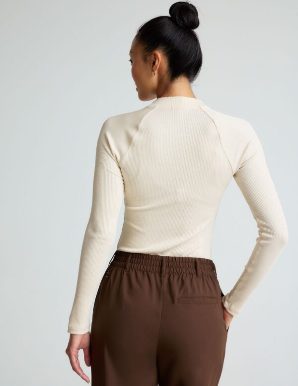 Contours Mock Neck Long Length Top - Image 3