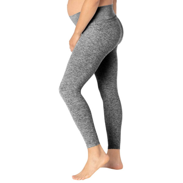 Midi Maternity Leggings Yoga Tights Pants - Image 3