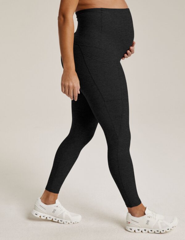 Maternity Pocket Midi Legging - Image 3