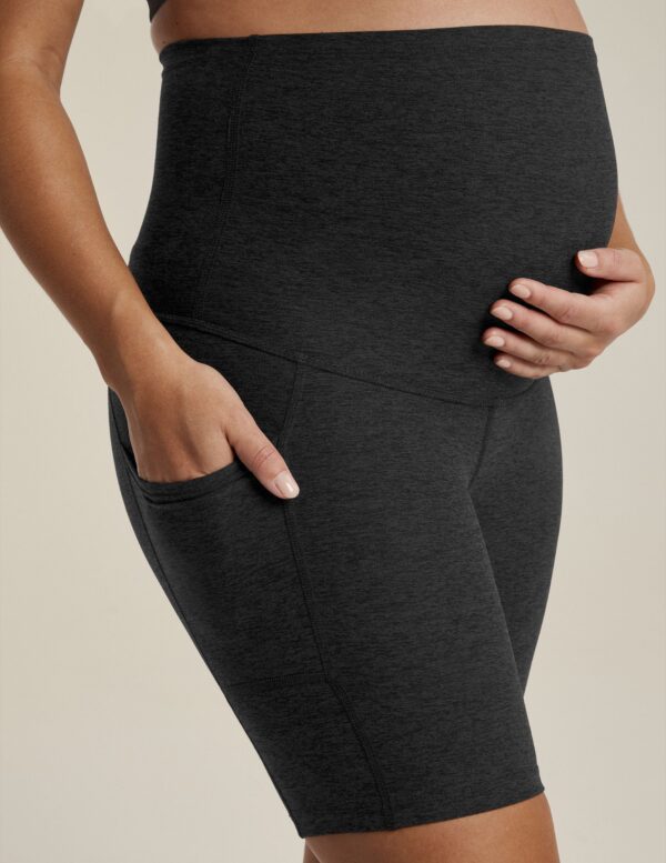 Pockets Forever Maternity Biker Short - Image 2