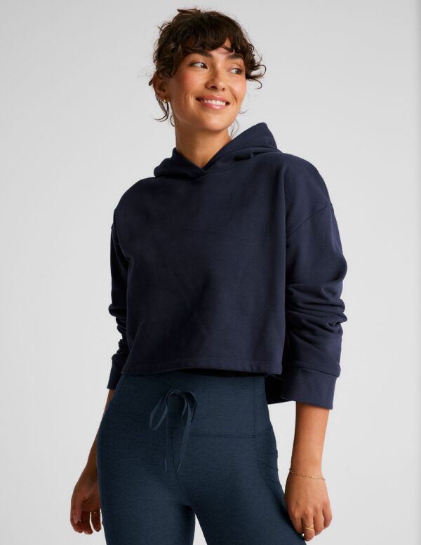 LuxeFleece Cropped Hoodie - Image 21