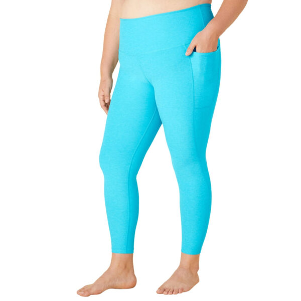 High Waisted Plus Spacedye Out of Pocket Midi Legging - Image 23