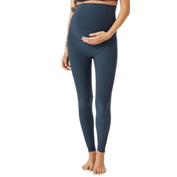 Midi Maternity Leggings Yoga Tights Pants - Image 24