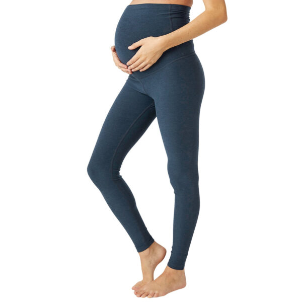 Midi Maternity Leggings Yoga Tights Pants - Image 25