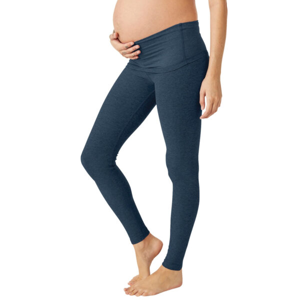 Midi Maternity Leggings Yoga Tights Pants - Image 27