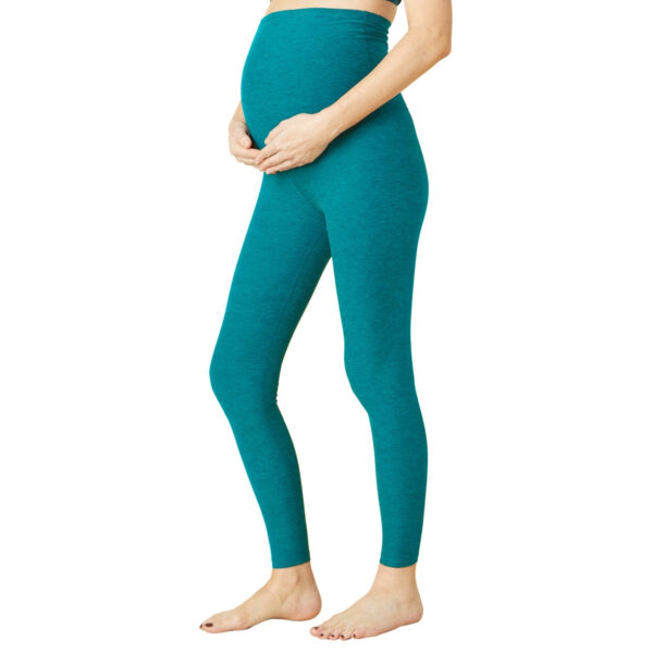 Midi Maternity Leggings Yoga Tights Pants