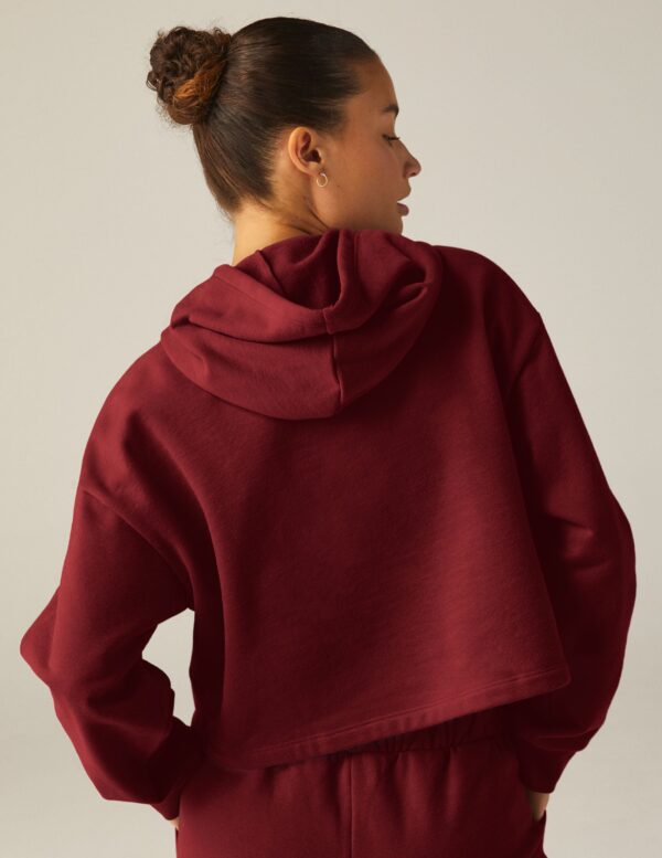 LuxeFleece Cropped Hoodie - Image 28