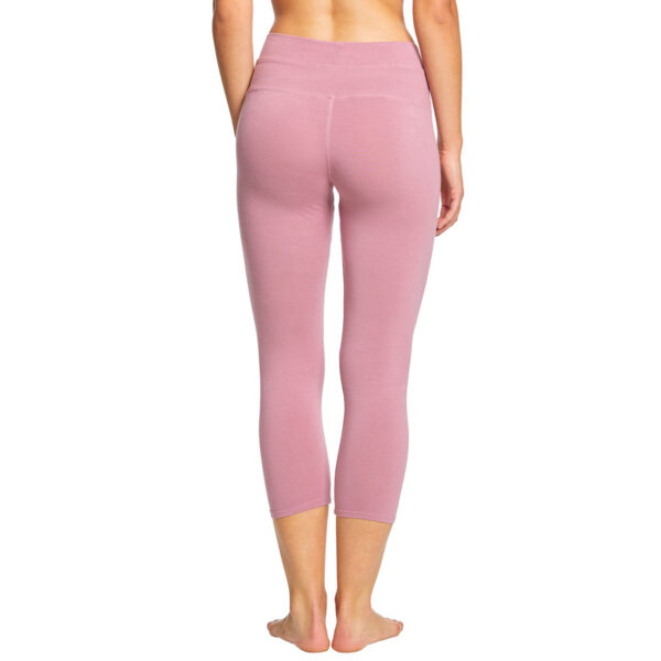 OEM High Rise Cotton Yoga Capris - Image 4