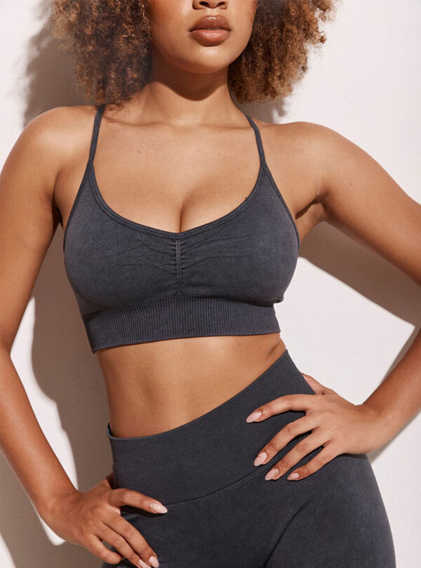 Stonewash Seamless Sports Bra - Image 31