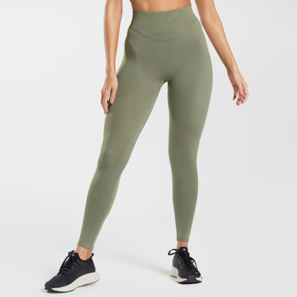 Workout Sweatpants Seamless Leggings - Image 32