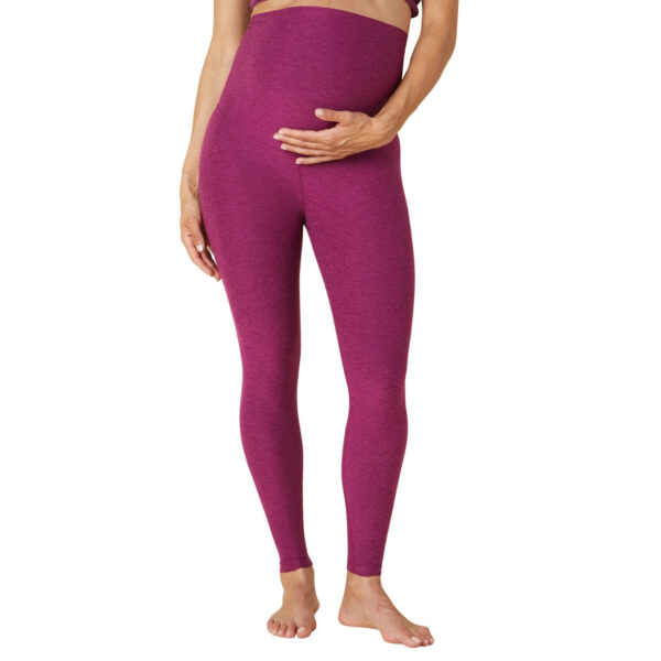 Midi Maternity Leggings Yoga Tights Pants - Image 32