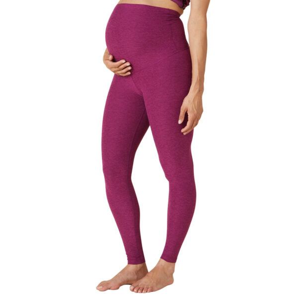 Midi Maternity Leggings Yoga Tights Pants - Image 33