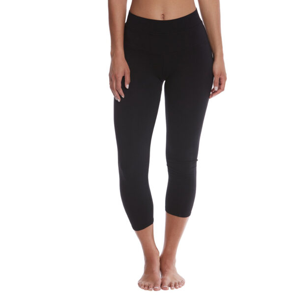 OEM High Rise Cotton Yoga Capris - Image 8