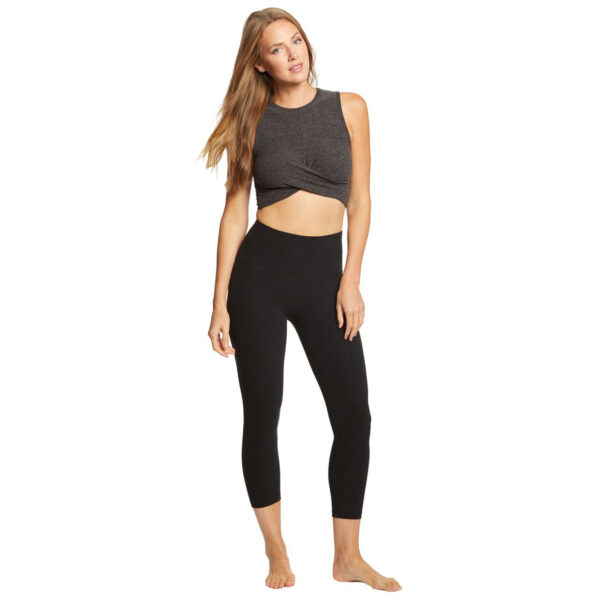 Women's High Waisted Yoga Capris 7/8 Legging - Image 5