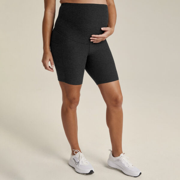 Pockets Forever Maternity Biker Short