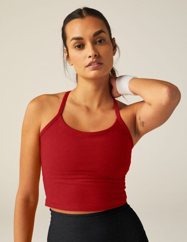 Slim Racerback Cropped Tank - Image 43