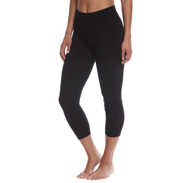 OEM High Rise Cotton Yoga Capris - Image 9