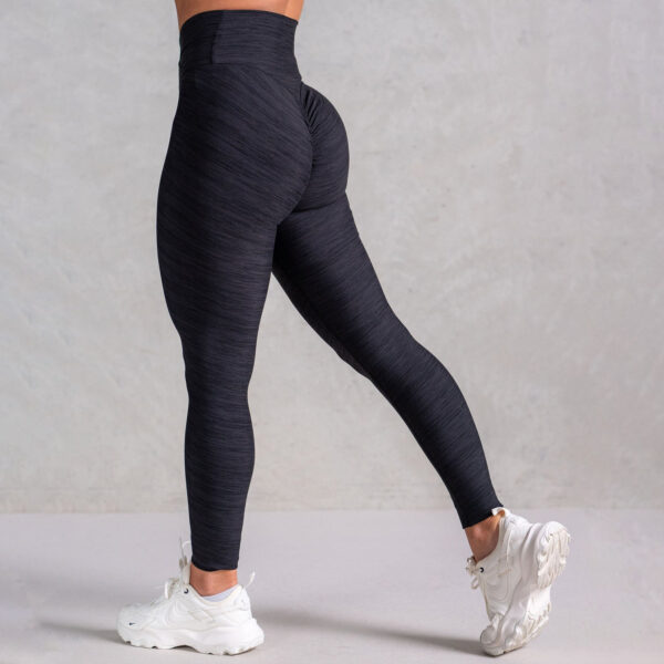 High Elastic Icon Cross Over Scrunch Leggings - Image 6