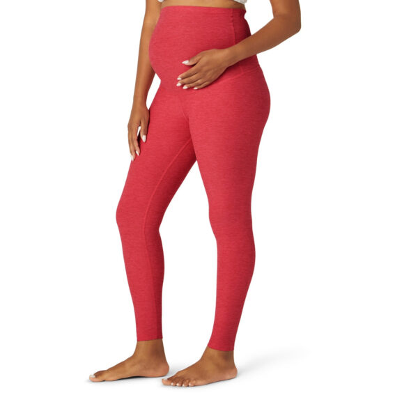 Midi Maternity Leggings Yoga Tights Pants - Image 7