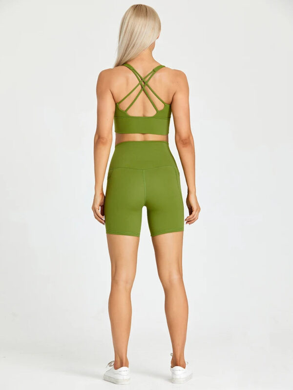 Pocket Yoga Shorts Set - Image 6