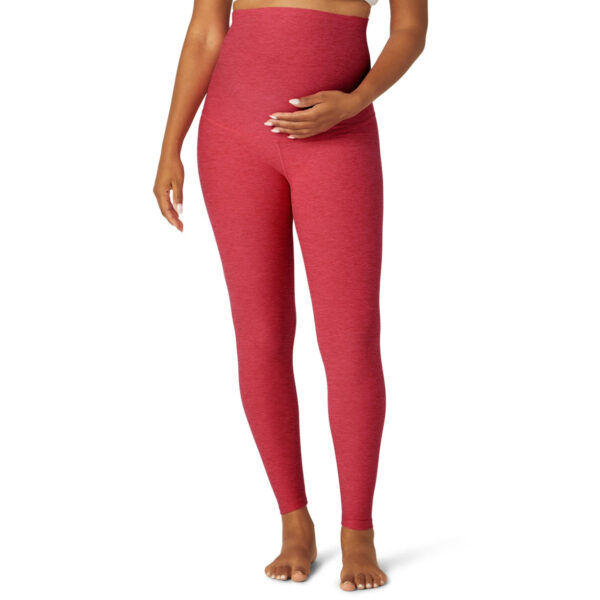 Midi Maternity Leggings Yoga Tights Pants - Image 8