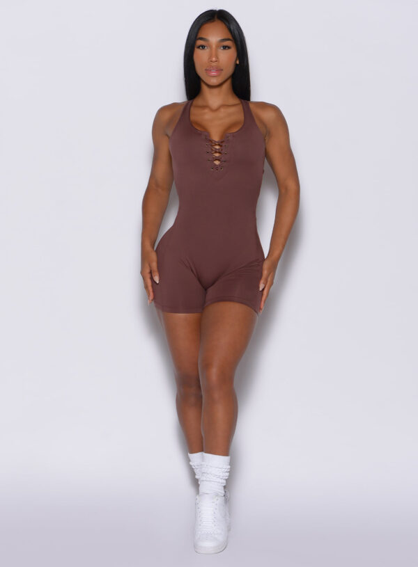 Laced Bodysuit Shorts - Image 8