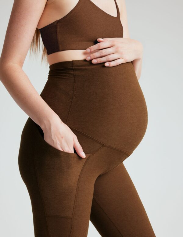 Maternity Pocket Midi Legging - Image 9